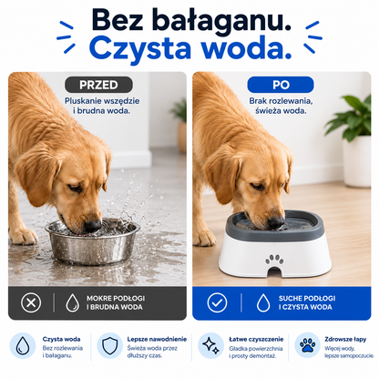 Wooffy - Miska Antyrozlewowa dla Psa